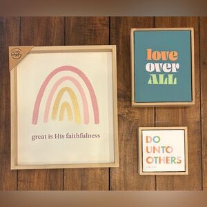 Inspirational Wall Art Set
